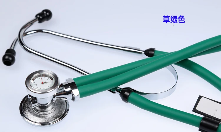 Diagnostic Tool Stethoscope Heart Child Adult Professional Doctor Use Multi Purpose Clock With stetoscopio Medical Equipment