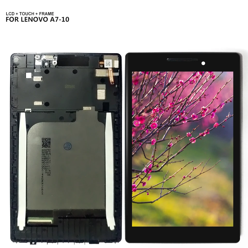 For Lenovo A7-10 A7-10F A7-20 A7-20F LCD Display Touch Screen Digitizer Assembly With Frame For Lenovo A7-10 A7-10F A7-20 A7-20F LCD Display Touch Screen Digitizer Assembly With Frame