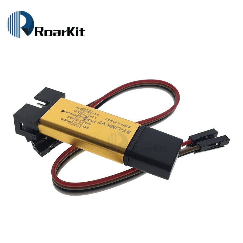 ST Link V2 st link mini STM8 STM32 STLINK симулятор загрузки Программирование с крышкой|st-link v2| |
