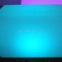 2 Шт./лот 55*35 СМ Led Light-emitting огней Скамьи стулья для бара КТВ старший творческий высококлассные магазин одежды прямоугольные стула стул