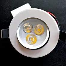 9 Вт 12 Вт Светодиодный светильник с регулируемой яркостью теплый белый натуральный белый чистый белый утопленный Светодиодный точечный светильник AC85-265V