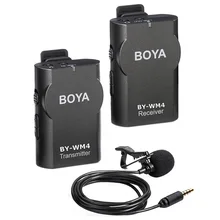 BOYA BY-WM4 Универсальный петличный Беспроводной микрофон с реального времени для IOS iPhone 8 8 плюс 7 7 плюс 6 6s смартфон