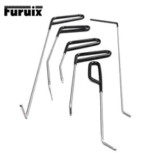 FURUIX 1/3/6 шт. PDR стержни ручной инструмент ремонт автомобиля, набор для ремонта автомобиля, безболезненного удаления вмятин ухода за кожей автомобиля град звона двери