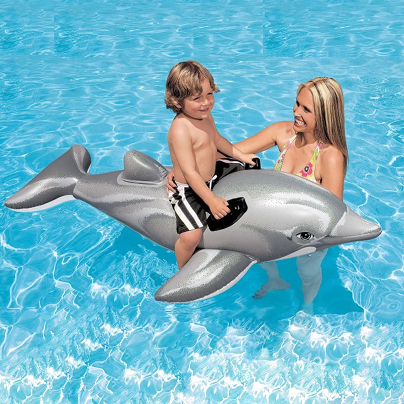 

Children adult Water floating dolphin Water Water toys air mattress PVC