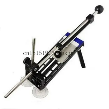 

Professional Kitchen Full metal Knife Sharpener System with 4 stone 180# 400# 800# 1500# Grindstone Whetstone machine