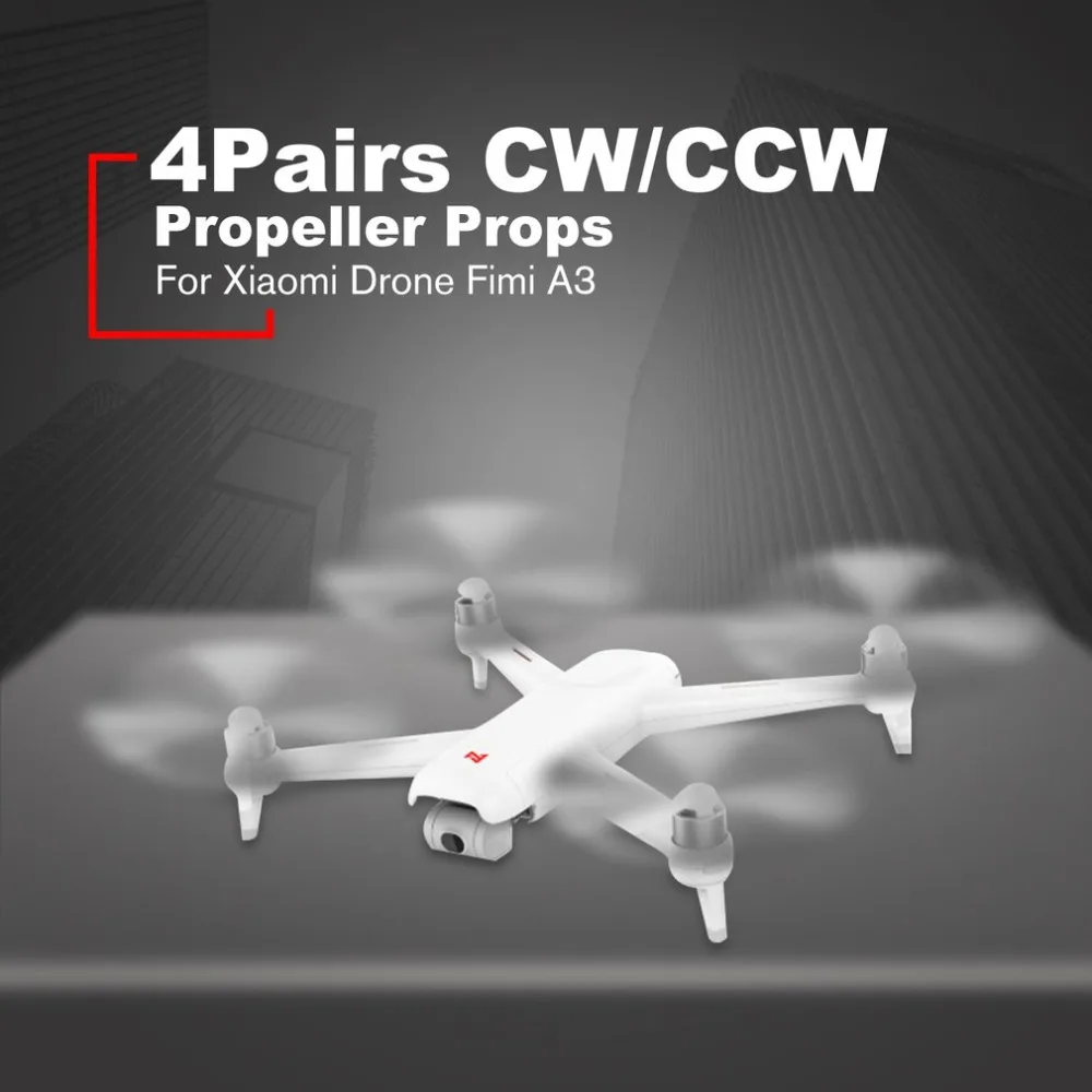 

2/4Pairs Propeller Blade CW/CCW Props For Xiaomi Mi RC Drone Fimi A3 1080 5.8G GPS FPV Drone Paddle Quadcopter Spare Parts