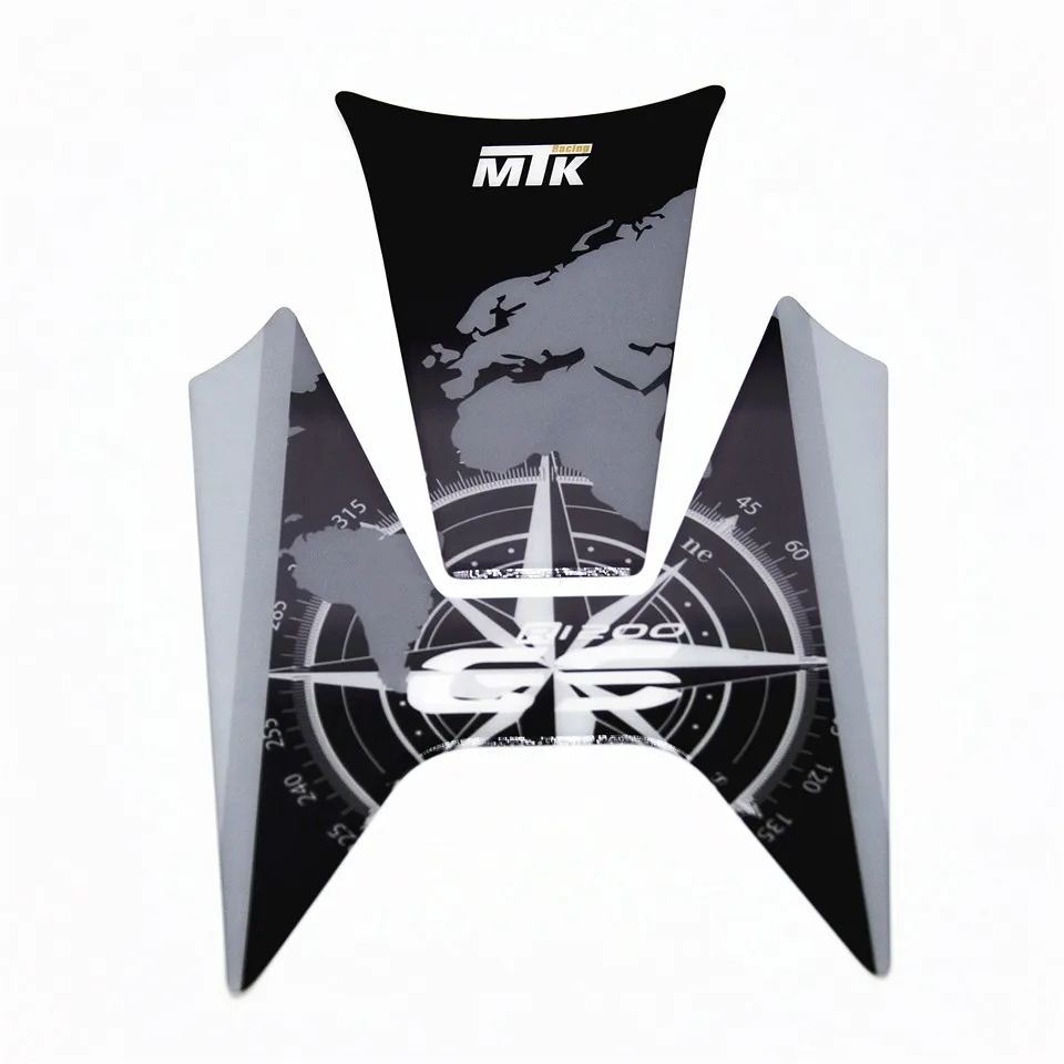 

3D Motorcycle Decal Gas Oil Fuel Tank Pad Protector Skull Racing Car Sticker For BMW R1200GS R 1200GS