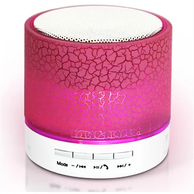 Portable Mini Wireless A9 Sports Bluetooth Speaker Colorful Sound Box Subwoofer Speakers For Iphone Xiaomi Support TF SD Card