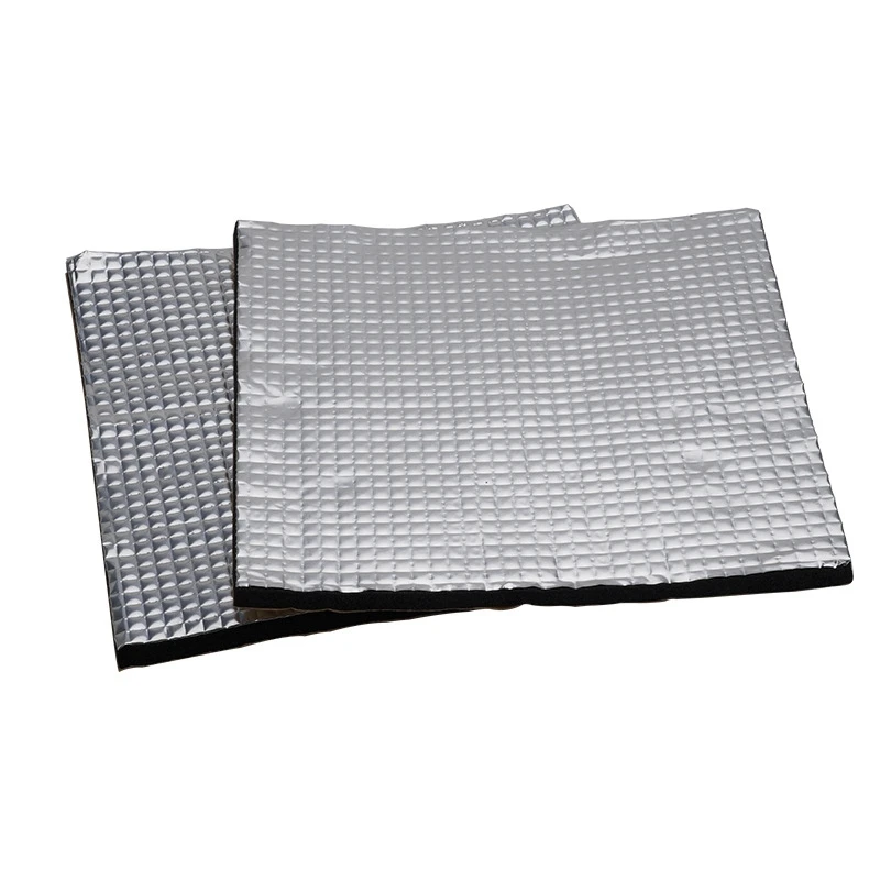 200x200x10mm Foil Self adhesive Heat Insulation Cotton For 3D Printer