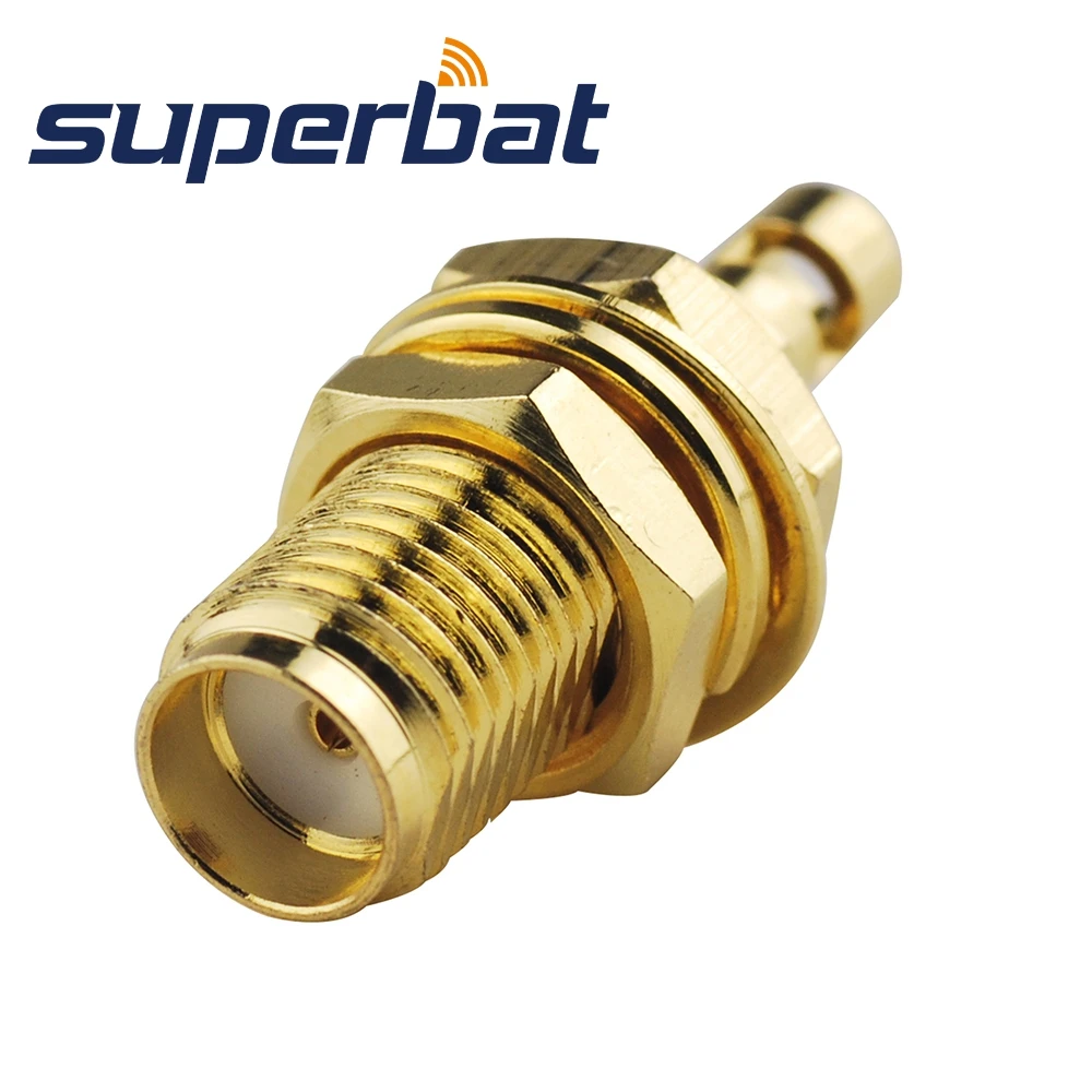 Superbat SMA разъем для пайки перегородка прямой радиочастотный коаксиальный кабеля 1