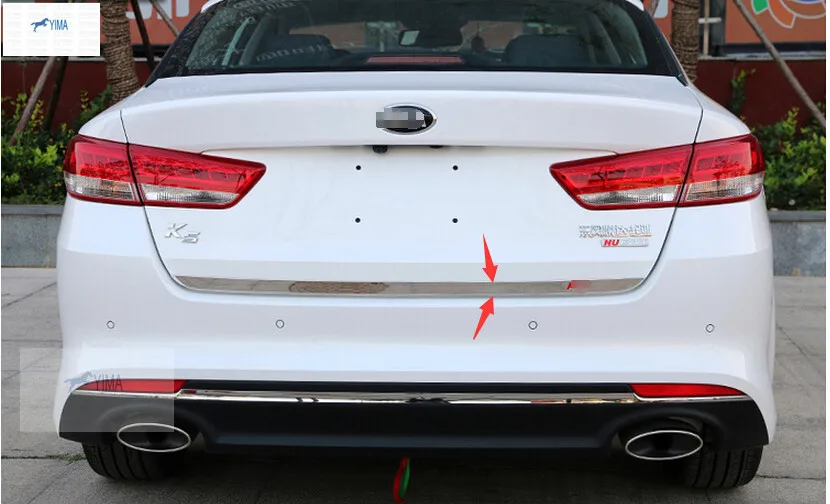 Accessories ! For KIA Optima K5 2016 Stainless Steel Rear