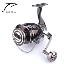 Высококлассные подарочные Катушки 13+ 1BB полностью металлический алюминиевый корпус 2000-7000 рыболовная спиннинговая катушка морская Удочка колеса Carretilha De Pesca