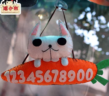 Temporary parking license Fabric Felt kit Non-woven cloth Craft DIY Sewing set Felt Handwork Material DIY needlework supplies