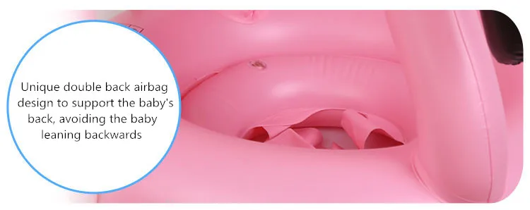 Плавательный круг надувной фламинго тент Лодка для плавания детские круг-сидение для купания плавательный бассейн аксессуары для детей