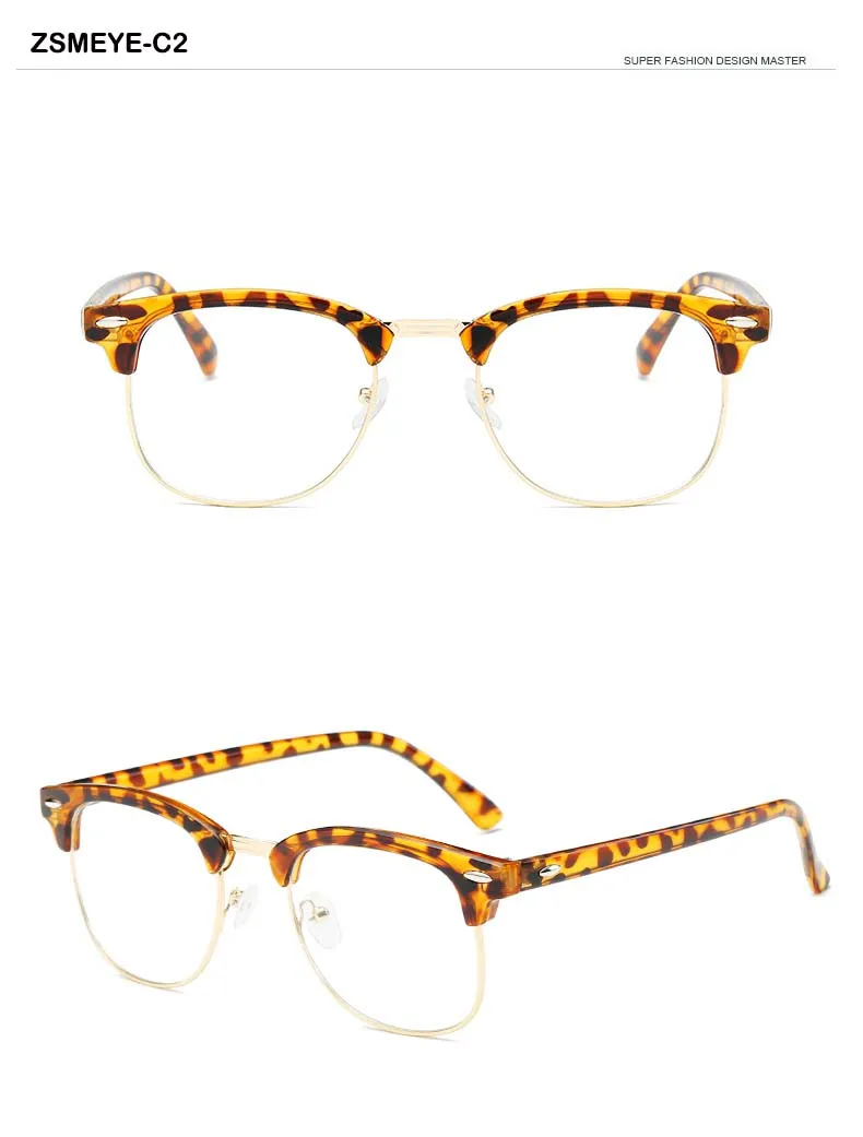 ZSMEYE прозрачный компьютер очки для женщин и мужчин зрелище Рамки Анти Синие лучи прозрачные линзы Модные Óculos
