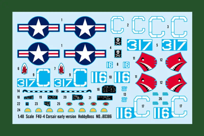 Модель самолета Hobbyboss 80386 1/48 Φ ранний боевой самолет модель самолета|Наборы для