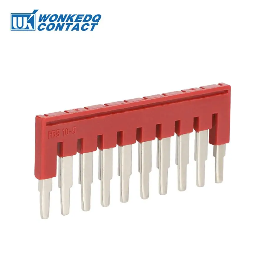 Jumper 20Pcs FBS 10 5 PLUG IN bridge for ST DIN Rail Terminal Blocks