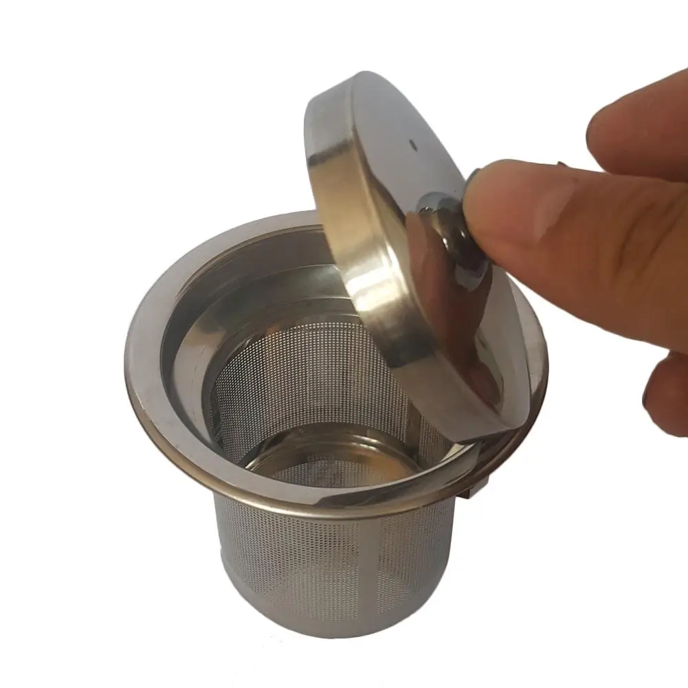 Stainless Steel Mesh Tea Infuser Tea Strainer Leak Maker Funnel Teapot Loose Leaf Spice Coffee Filter Drinkware Accessories