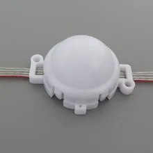 40 мм Диаметр; IP68; 24 V; UCS1903; адресуемых smart led модуль; 1,44 Вт; RGB Полноцветный; матовое покрытие