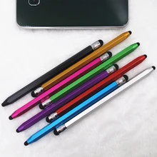 Силиконовый двойной сенсорный емкостный сенсорный экран ручка мобильный сенсорный экран для телефона универсальный