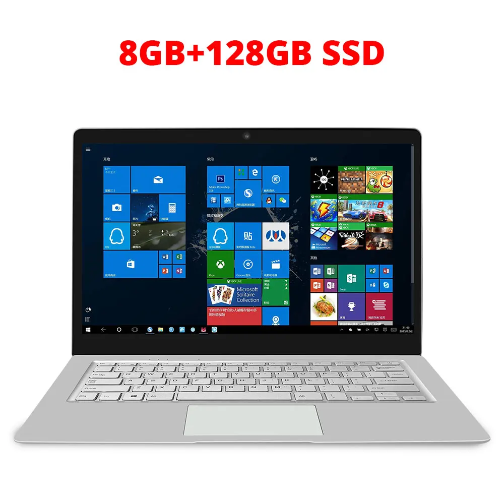 Jumper EZbook S4, 8 ГБ ОЗУ, ноутбук, 14 дюймов, нетбук, ноутбук Intel Celeron J3160, ультрабук, 256 ГБ, SSD ROM, двухдиапазонный, WIFI компьютер - Цвет: 8GB-128GB-1