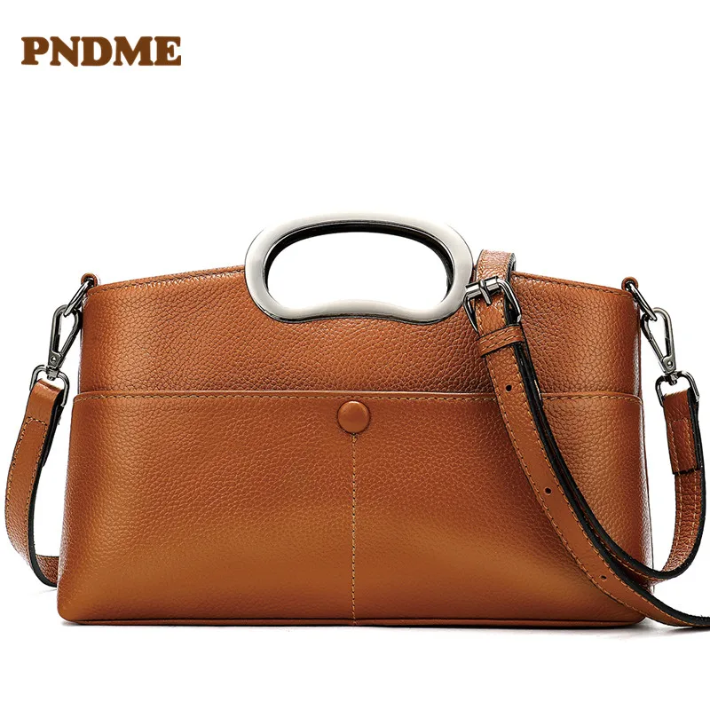 

Stylish casual ladies leather cross handbag dinner small square bag retro ladies leather handbag