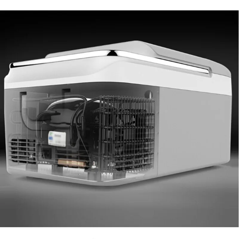18л автомобильный холодильник Компрессор DC 12 В 24 в автомобильный холодильник морозильник кулер для автомобиля домашний Пикник холодильная морозильная камера-20~ 10 градусов