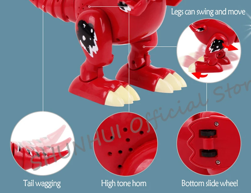 1/комплект звучание мигает мир Юрского периода электронный акустооптические тираннозавр мигает динозавры прекрасные игрушки для детей