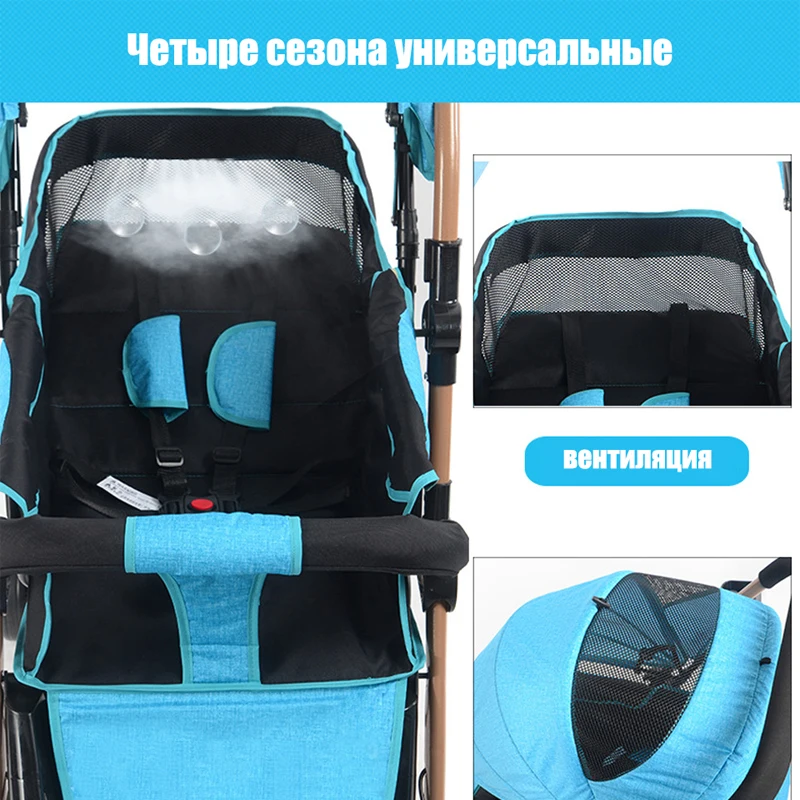 IMBABY складной Детские коляски красивый пейзаж для детей легкая коляска