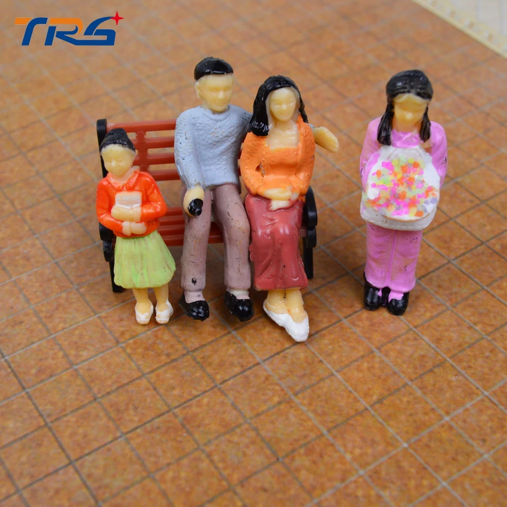 

Teraysun New Selling Scale Model Figure 1;30 Indoor Figures House Design Miniature Model Figures 10sets