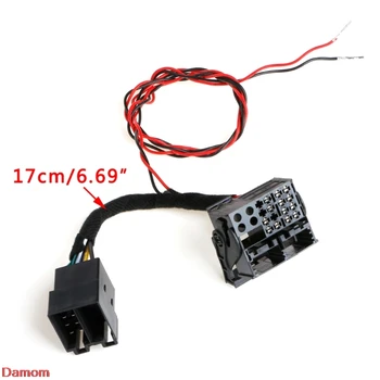 

ISO To Quadlock Canbus Adapter Switch Cable RCD330 RCD510 RCD310 RNS510 Polo For Jetta Golf Tiguan Passat CC