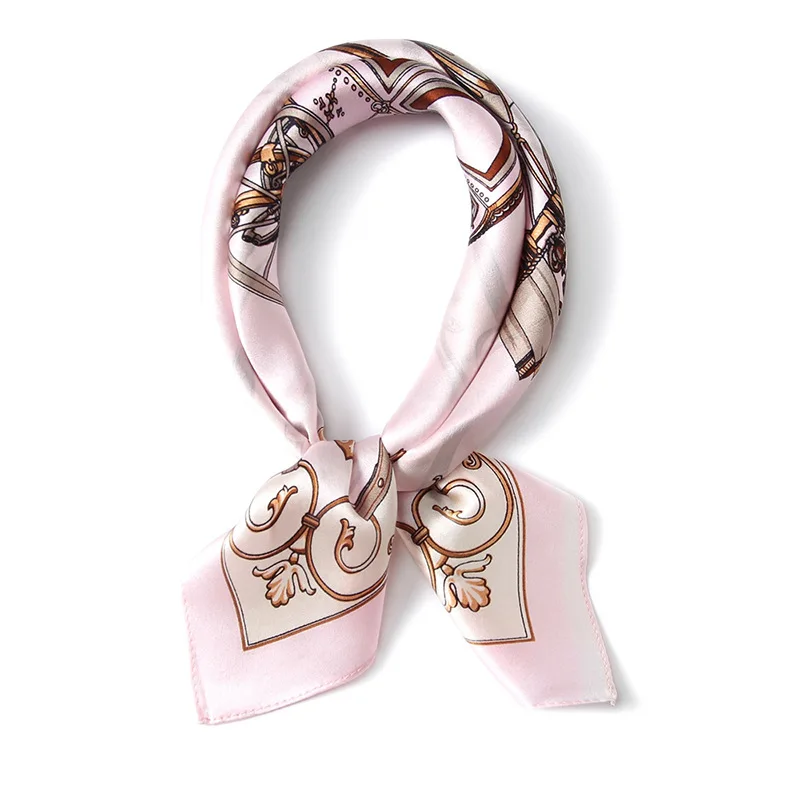 

52*52 silk autumn and winter women fashion scarf female scarves Printed scarf printed with silk velvet crepe satin