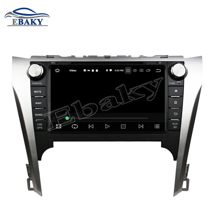 Clearance NaviTopia 8inch 4GB RAM 64GB ROM Octa Core Android 9.0 Car DVD Player For Toyota CAMRY 2012/GPS Navigation 16