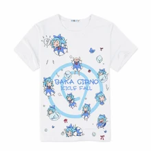 Anime Touhou Projekt T-shirt Cirno Saigyouji Yuyuko Hakurei Reimu Cosplay T-shirt Kurzarm T-stücke