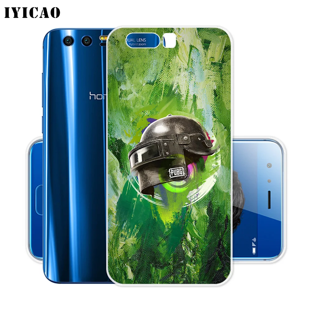 Мягкий силиконовый чехол IYICAO PUBG для Huawei Y9 Y7 Y6 Prime 2018 Honor 8C 8X 8 9 10 Lite 7X 7C 6A 7A Pro