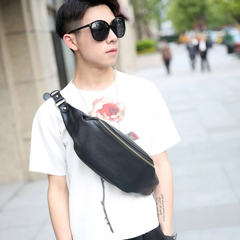 BRAND NEW PU Leather Fanny Pack Cell Phone Belt Bag Fashion Waist Bag Women