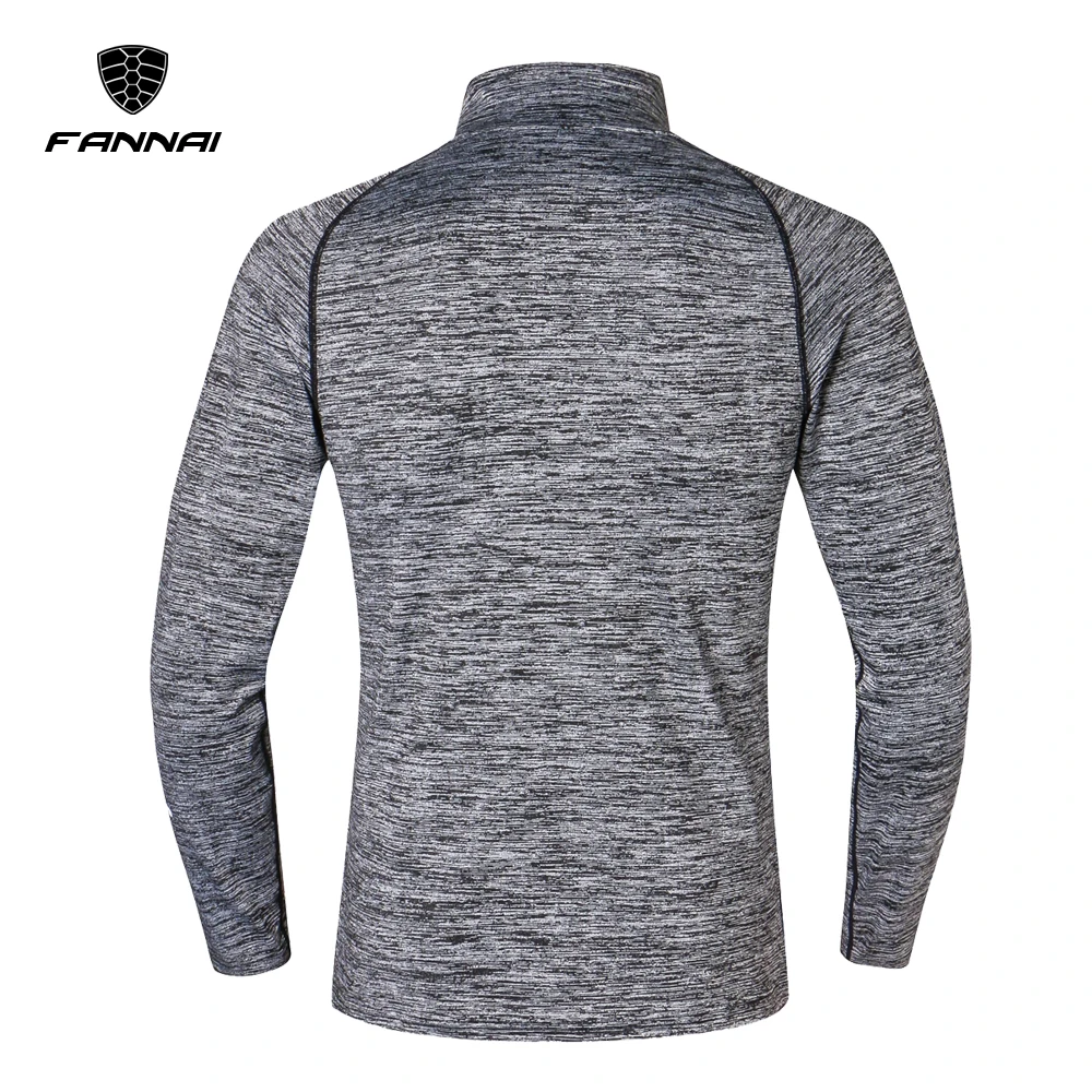 Fannai бренд новая мужская куртка для бега высокоэластичная ветрозащитная спортивная куртка с длинным рукавом Джерси для бега мужская верхняя спортивная куртка
