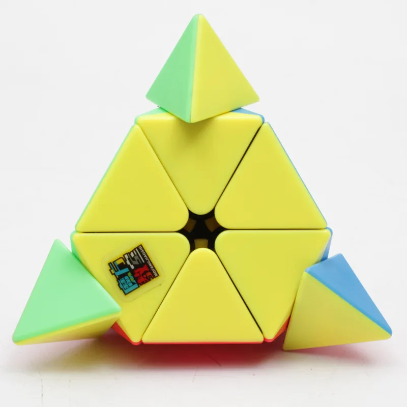 Moyu Yuhu: Mofangjiaoshi Meilong 3x3x3 пирамидка Магический кубик Stickerless треугольник