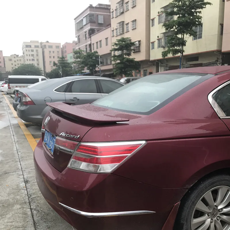 Неокрашенный задний спойлер из АБС пластика для Honda Accord 2008 2013|Спойлеры и крылья| |