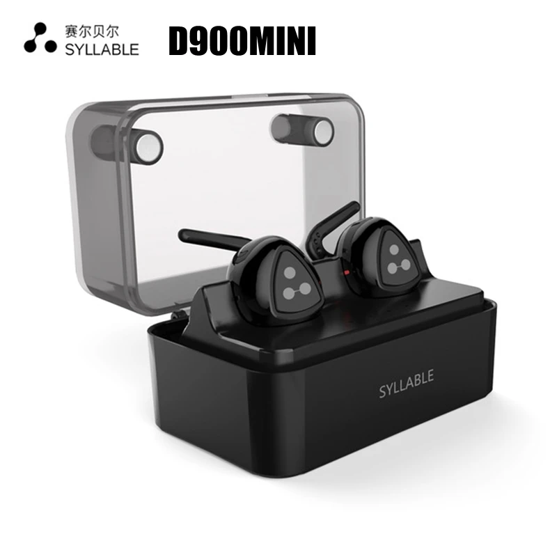 

Syllable D900 MINI D900S updated Version Stereo Bluetooth Earphone Headset Wireless Earbuds with Charge Box for iPhone 6 7