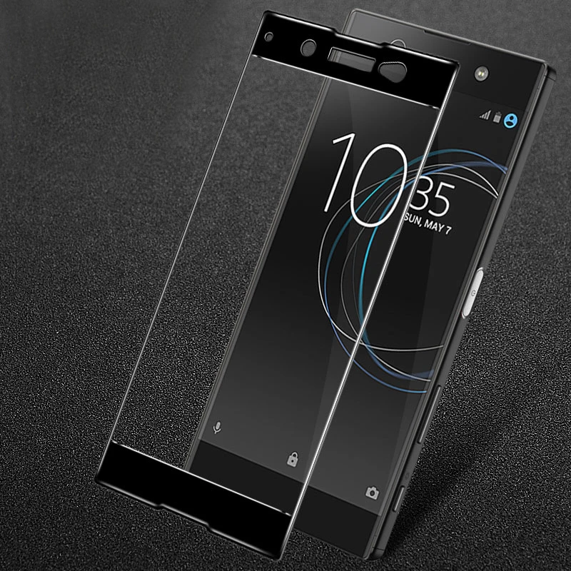 

Full Cover Curved Tempered Glass For Sony Xperia XA1 Plus Screen Protector protective film For Sony XA1 Plus glass