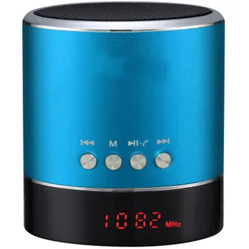 

New Screen Display Portable Wireless Bluetooth Speaker Support TF Card FM Radion 3D stereo Music