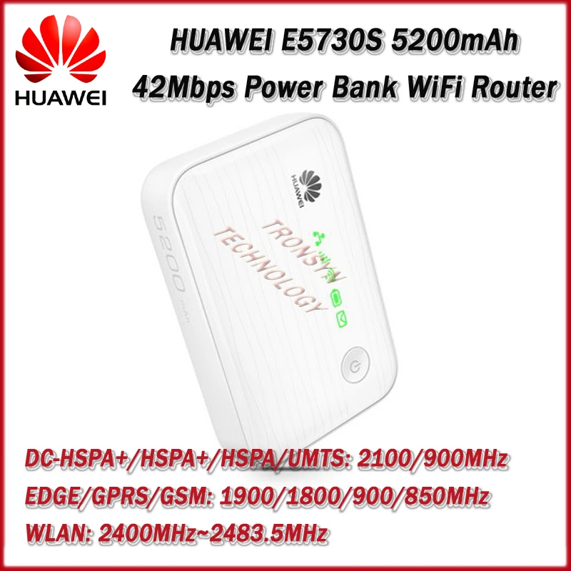 HUAWEI E5730S Mew King DC-HSPA+ 42Mbp 5200mAh power Bank 3g Беспроводная фиксированная линия Dual Acess Wifi маршрутизатор точка доступа