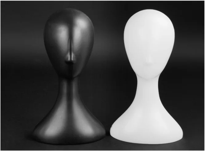 New Arrival! Hot Sale Luxury Plastic Head Mannequin Fashionable For