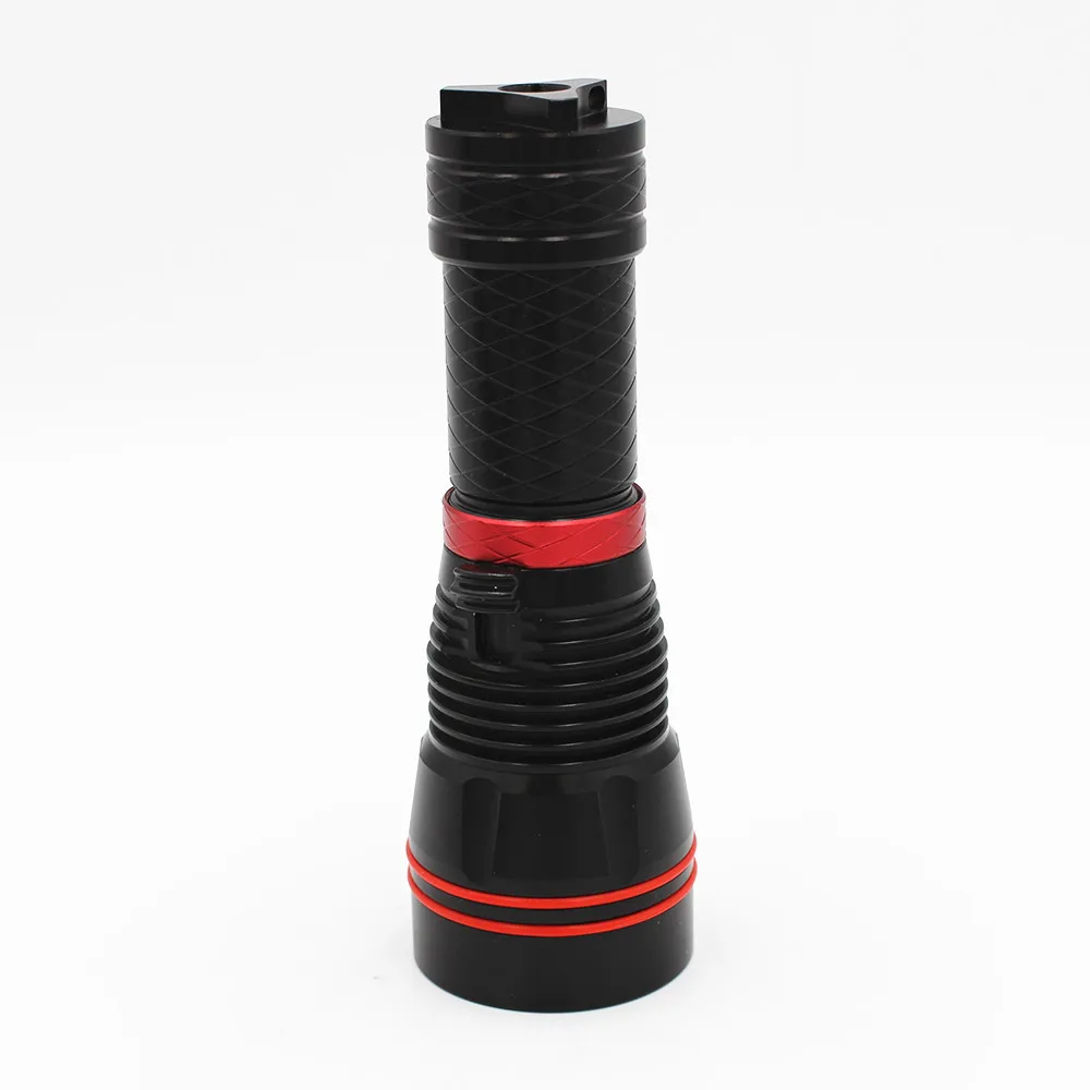 

KC fire DL0002 Mini strong light torch XML-L2 18650 or 26650 battery 1200LM outdoor waterproof magnetic switch diving flashlight