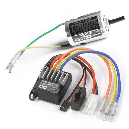 

1Set TAMIYA Brushless ESC 02S TBLE ESC Electric Speed Controller + RS540 TAMIYA Motor for RC Model Car Upgrade Parts