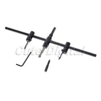 

DRELD 30mm-300mm Adjustable Metal Wood Circle Hole Saw Drill Bit Cutter Kit DIY Tool Herramientas Power Tools Cordless Drill Bit