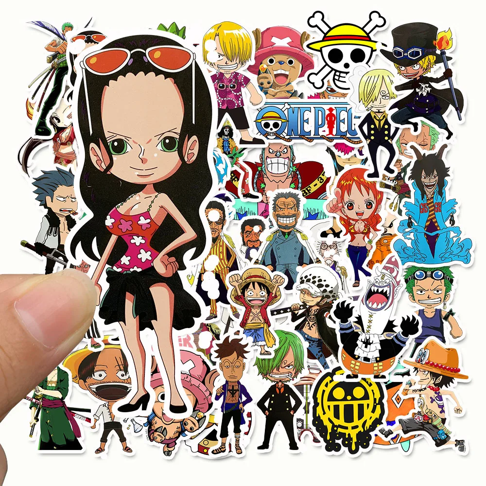 61 шт. Аниме one piece sticker s bomb Luffy наклейка s Наклейка для сноуборда багажа автомобиля PS4 рюкзак холодильник ноутбук гитарная наклейка