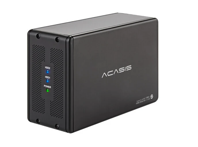 ACASIS DT-3608 Desktop 3,5-дюймовый двойной Порты и разъёмы SATA Serial Порты и разъёмы к USB3.0 мобильный жесткий диск массив поле RAID жесткий диск коробка 19575TW