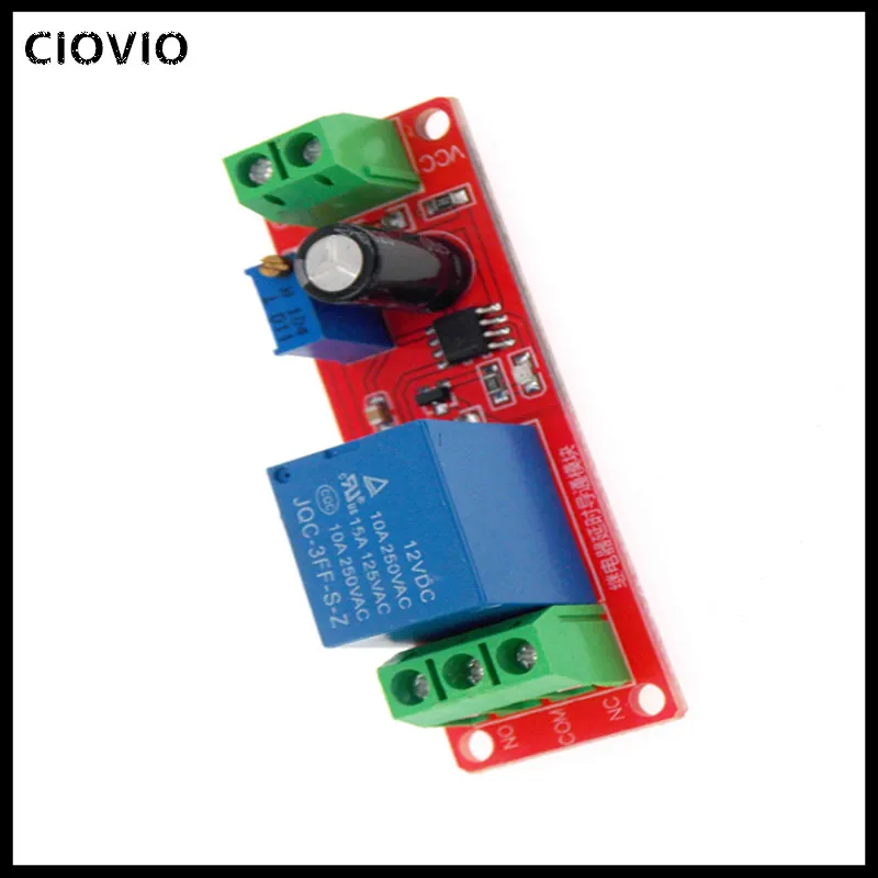 DC 5V 12V Time Delay Relay NE555 Time Relay Shield Timing Relay Timer Control Switch Car Relays 
